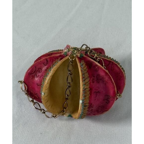 Willow Hall Miniature Vintage Handbag Figurine Pretty Maiden Circa 1810, 85-02 - Picture 2 of 13